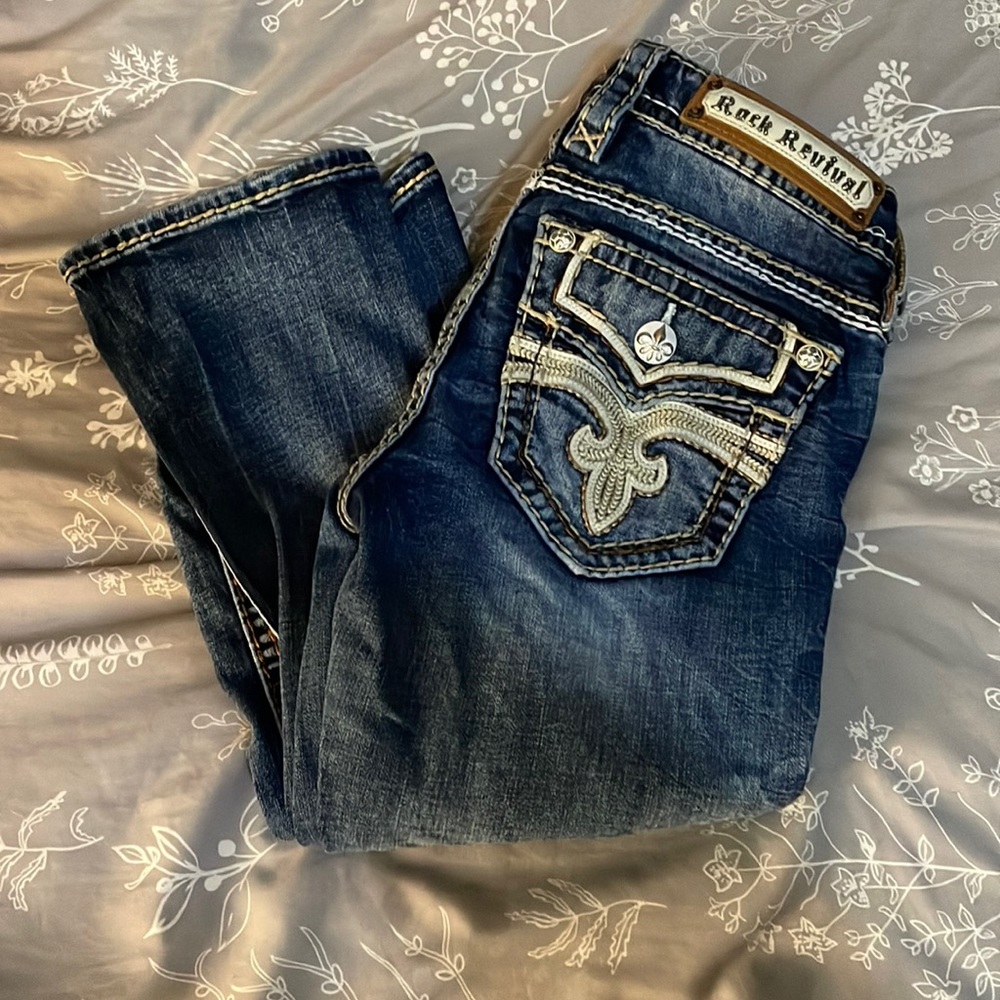 Rock revival skinny jeans